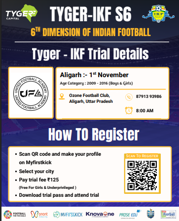 Tyger IKF Season 6 — Aligarh Trials Banner